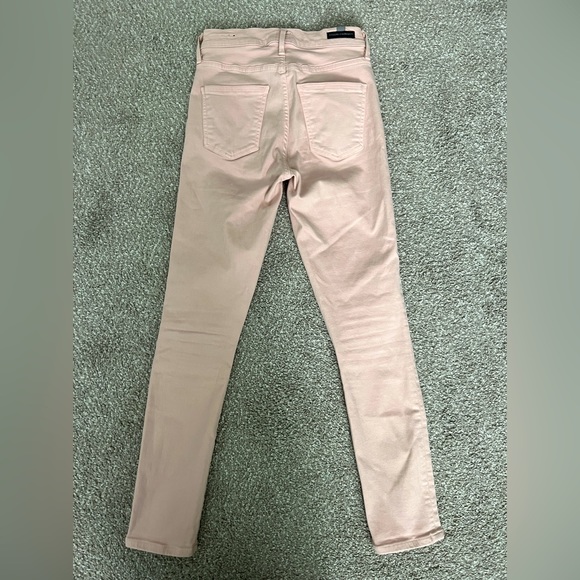Citizens Of Humanity. Size 24. Rocket Crop High Rise Skinny. Pale Pink. - Picture 2 of 5